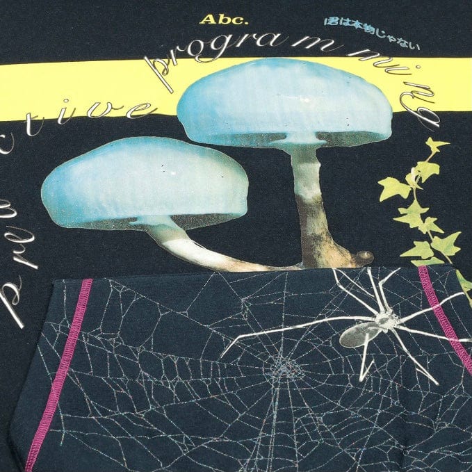 Abc Planet Saving Info. Fungi Edition 2: Predictive Programming Hoodie (Navy) - Image 3