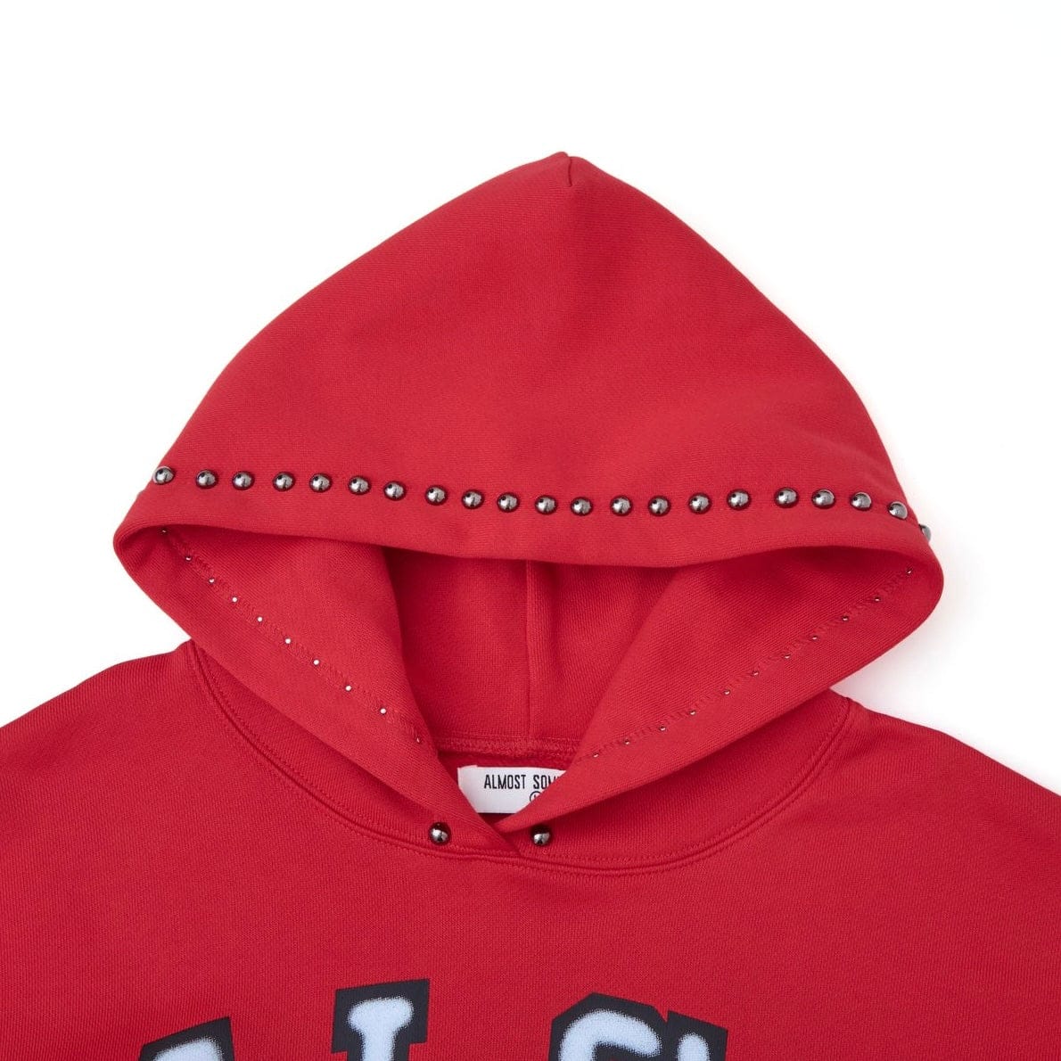 Almost Someday Also Athletics Hoodie (Red) AS-H25-012 - Image 3
