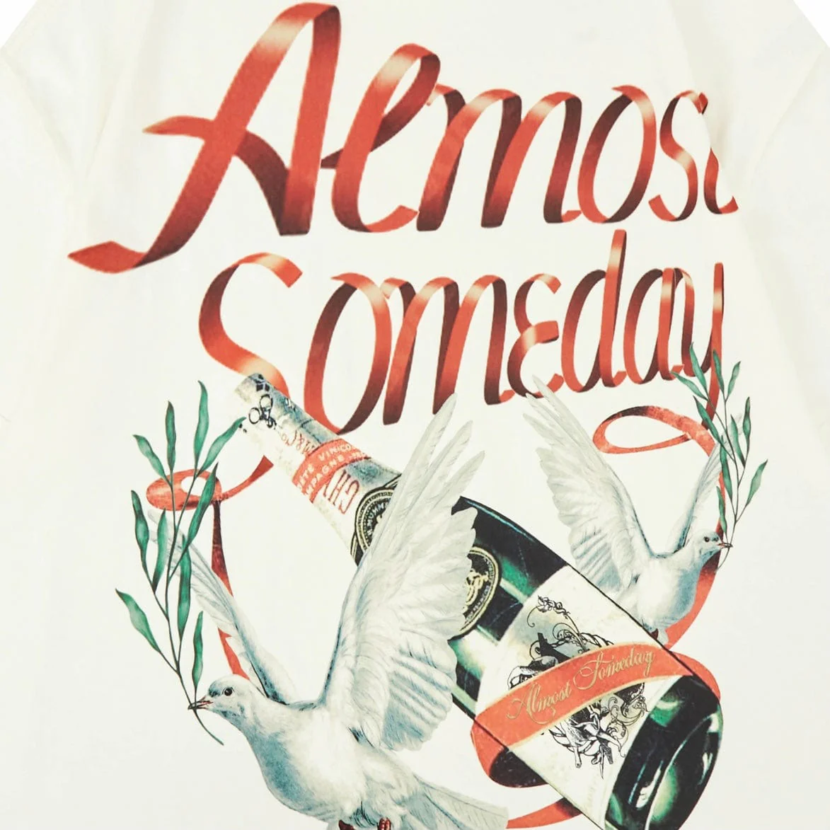 Almost Someday Champagne Tee (Cream) AS-F24-TS-CHM - Image 8