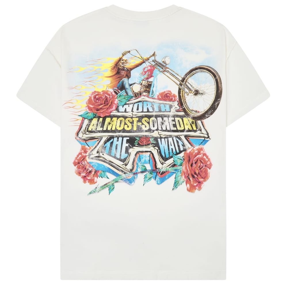 Almost Someday Chopper Tee (Cream) AS-S26-084 - Image 2
