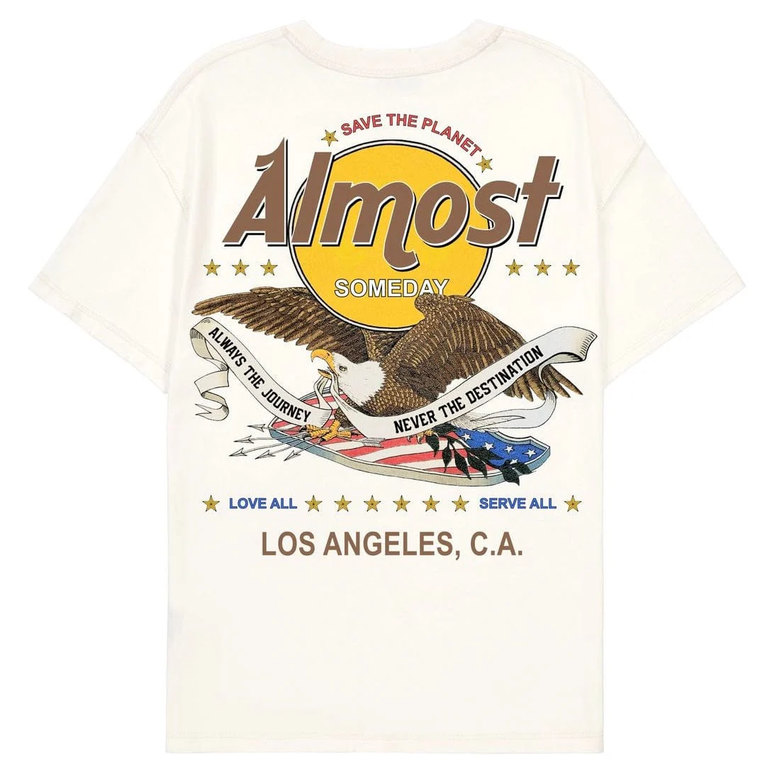 Almost Someday Heritage Tee (Cream) AS-F25-033 - Image 2