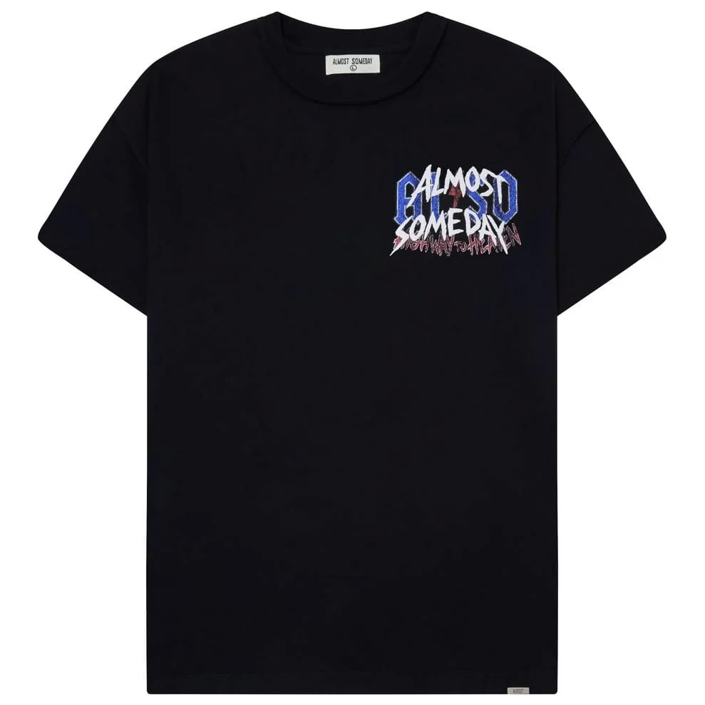 Almost Someday Highway To Heaven Tee (Black) AS-S26-081