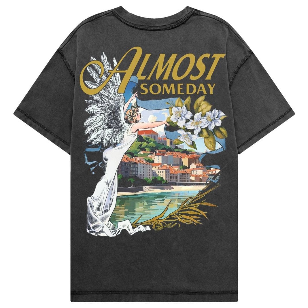 Almost Someday Ibiza Tee (Black) AS-F25-026 - Image 2