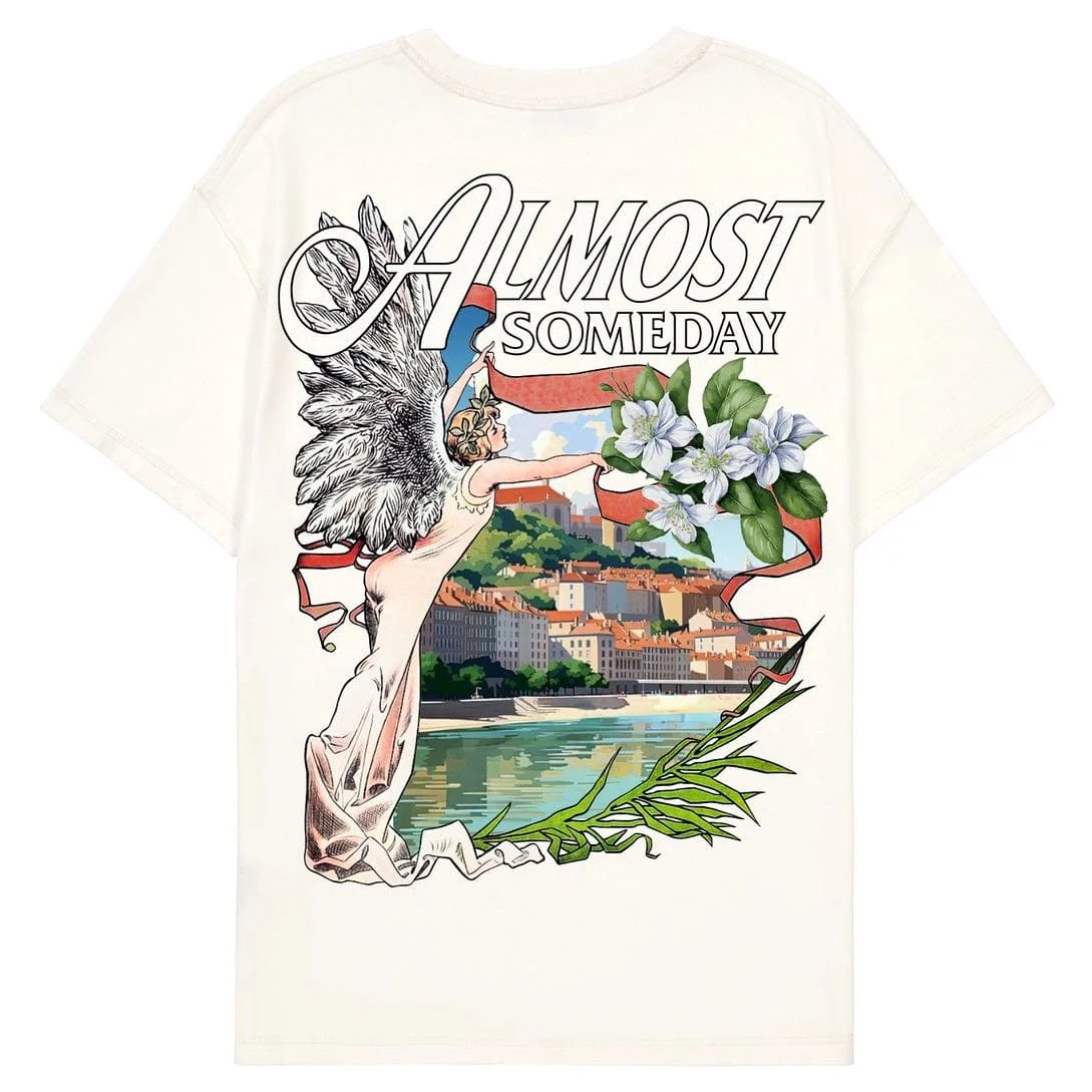 Almost Someday Ibiza Tee (Cream) AS-F25-025 - Image 2