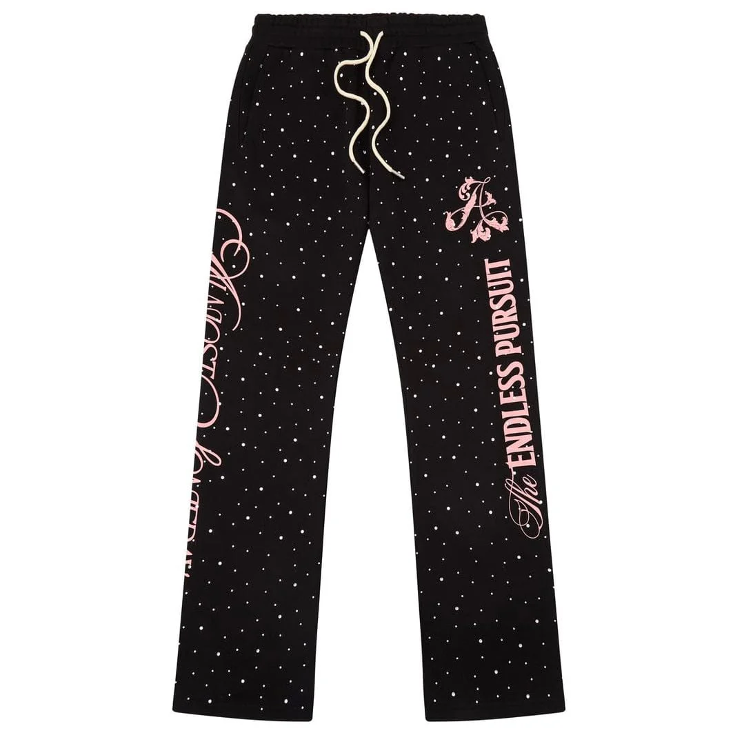 Almost Someday Lavish Flare Bottoms (Black) AS-H25-029