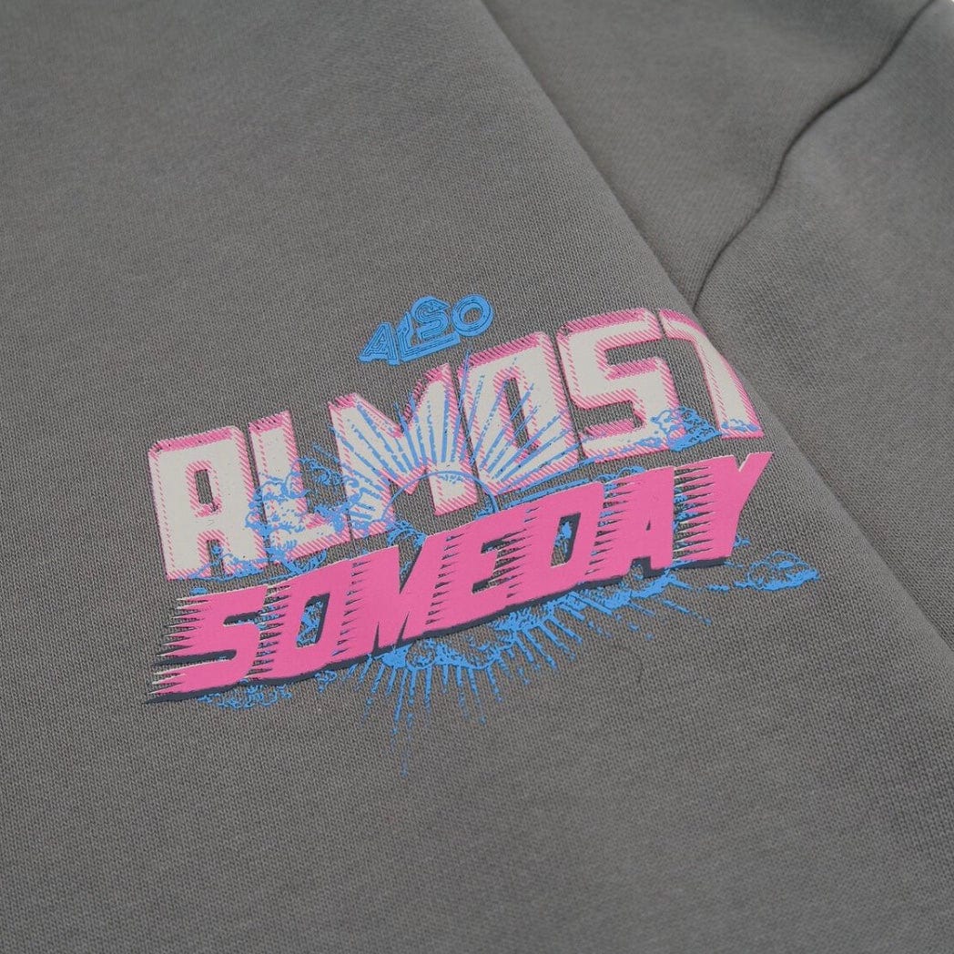 Almost Someday Lo-Fi Hoodie (Grey) C8-18 - Image 3