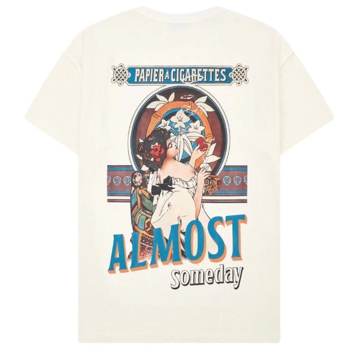Almost Someday Papier Tee (Cream) AS-SP1-10 - Image 2