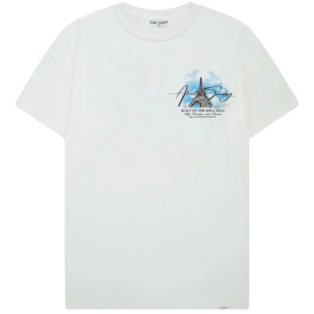 Almost Someday Paris Tee (Cream) AS-H24-20