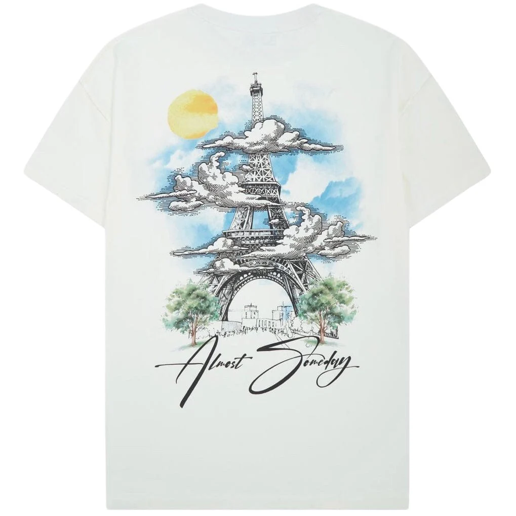 Almost Someday Paris Tee (Cream) AS-H24-20 - Image 2