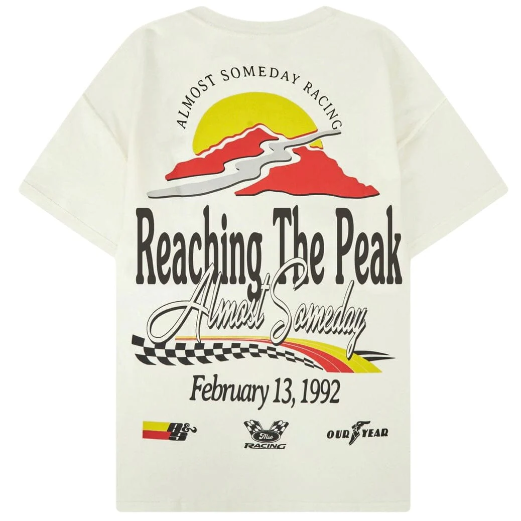 Almost Someday Peak Tee (Cream) AS-F24-TS-PEAK - Image 2