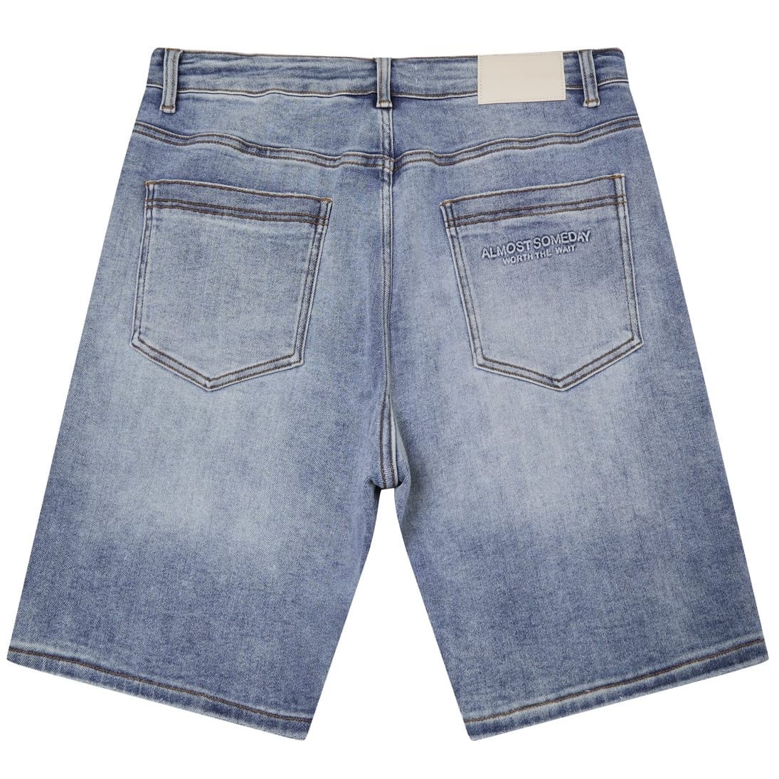 Almost Someday Pegasus Denim Short (Blue) AS-S26-111 - Image 2