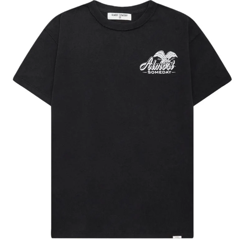 Almost Someday Prohibition Tee (Vintage Wash Black) AS-F2-15