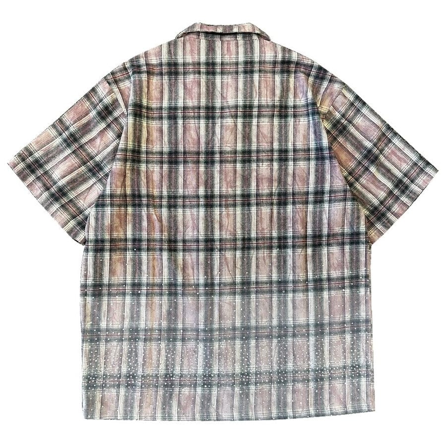 Almost Someday Solomon Rhinestone Flannel (Maroon) AS-F25-069 - Image 2
