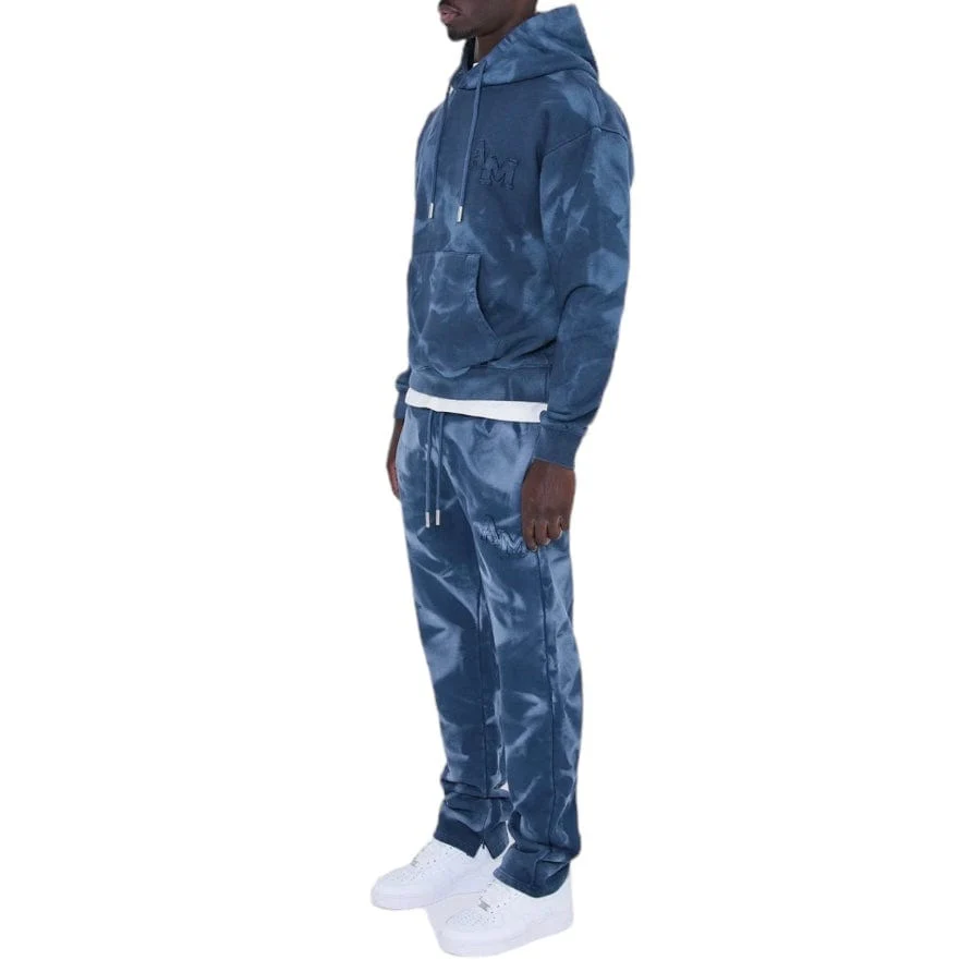 Amicci Rezaro Washed Joggers (Navy) AM025NAVS - Image 4
