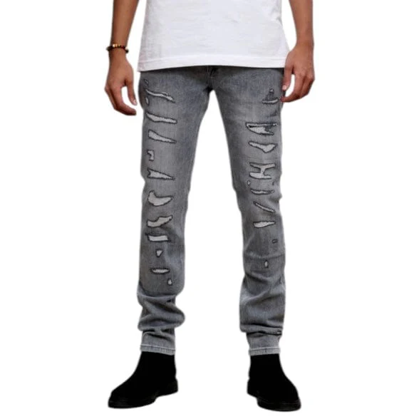 Anom Skinny Fit Legacy Denim Jean (Light Gray) ANM168SF