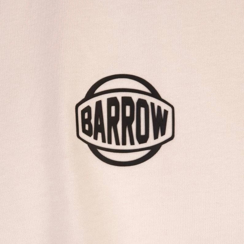 Barrow Unisex Gem Jersey T Shirt (Vanilla) S5BWUATH166-BW029 - Image 3