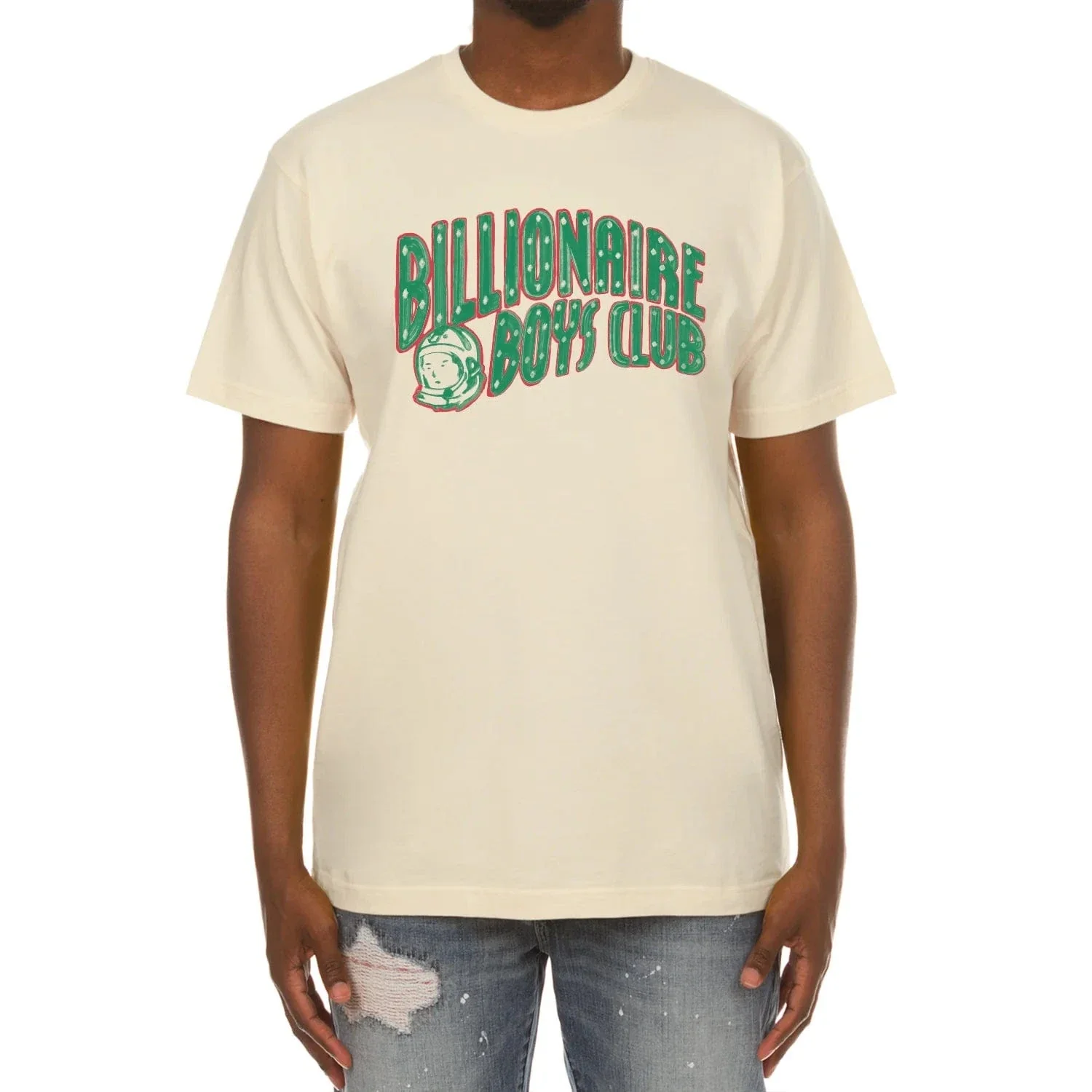 Billionaire Boys Club BB Curse SS Tee (Winter White) 851-6210
