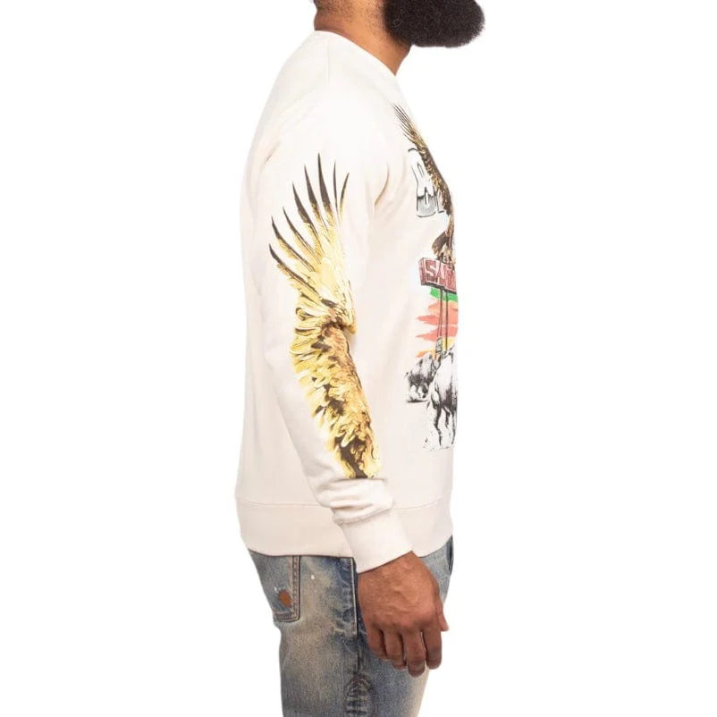 Billionaire Boys Club BB Desert Eagle Sweatshirt (Whisper White) 841-8316 - Image 3