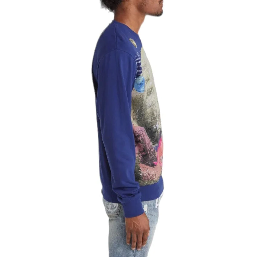 Billionaire Boys Club BB Free Crewneck (Blue Depths) 831-7304 - Image 3