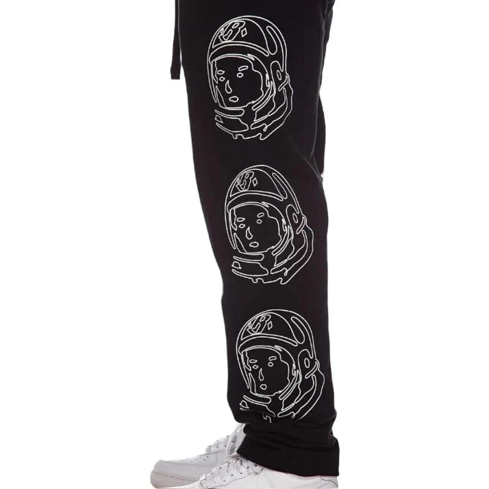 Billionaire Boys Club BB Helmet Line Sweatpants (Black) 841-8108 - Image 3
