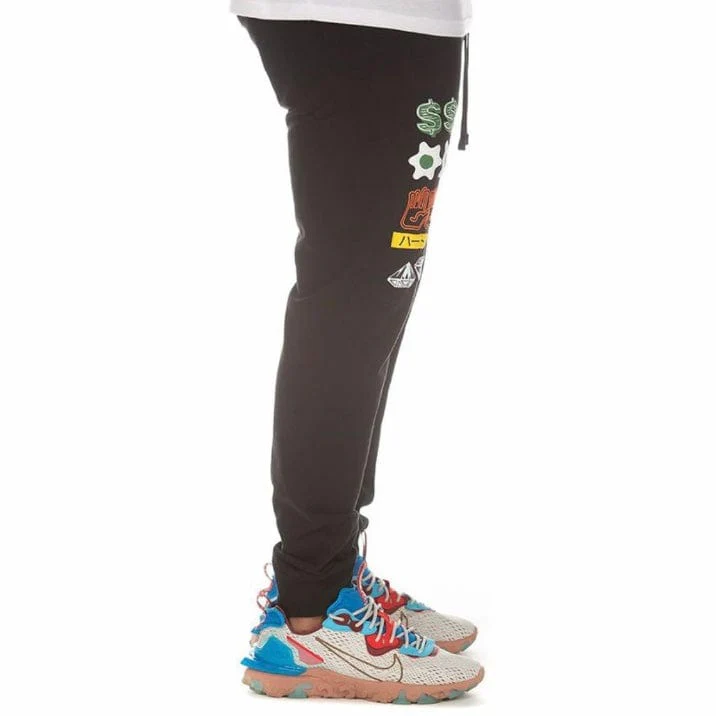 Billionaire Boys Club BB Icon Jogger (Black) 811-7103 - Image 2