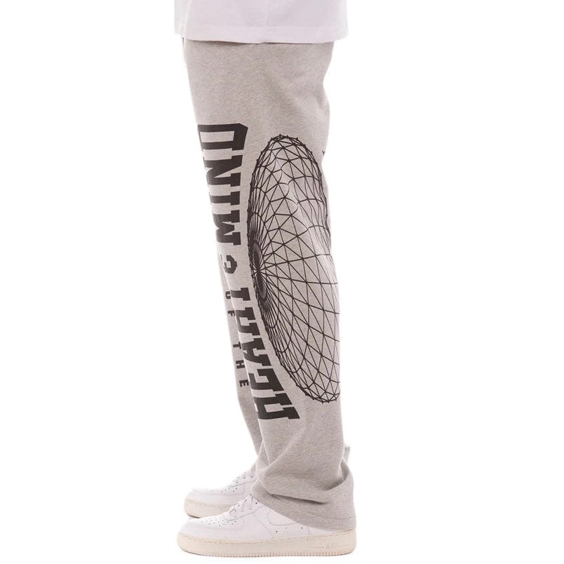 Billionaire Boys Club BB Mercer Sweatpants (Heather Grey) 851-1101 - Image 3