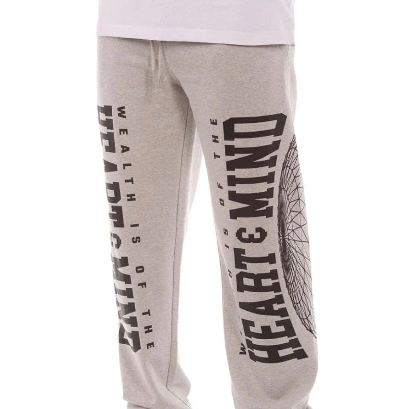 Billionaire Boys Club BB Mercer Sweatpants (Heather Grey) 851-1101 - Image 6