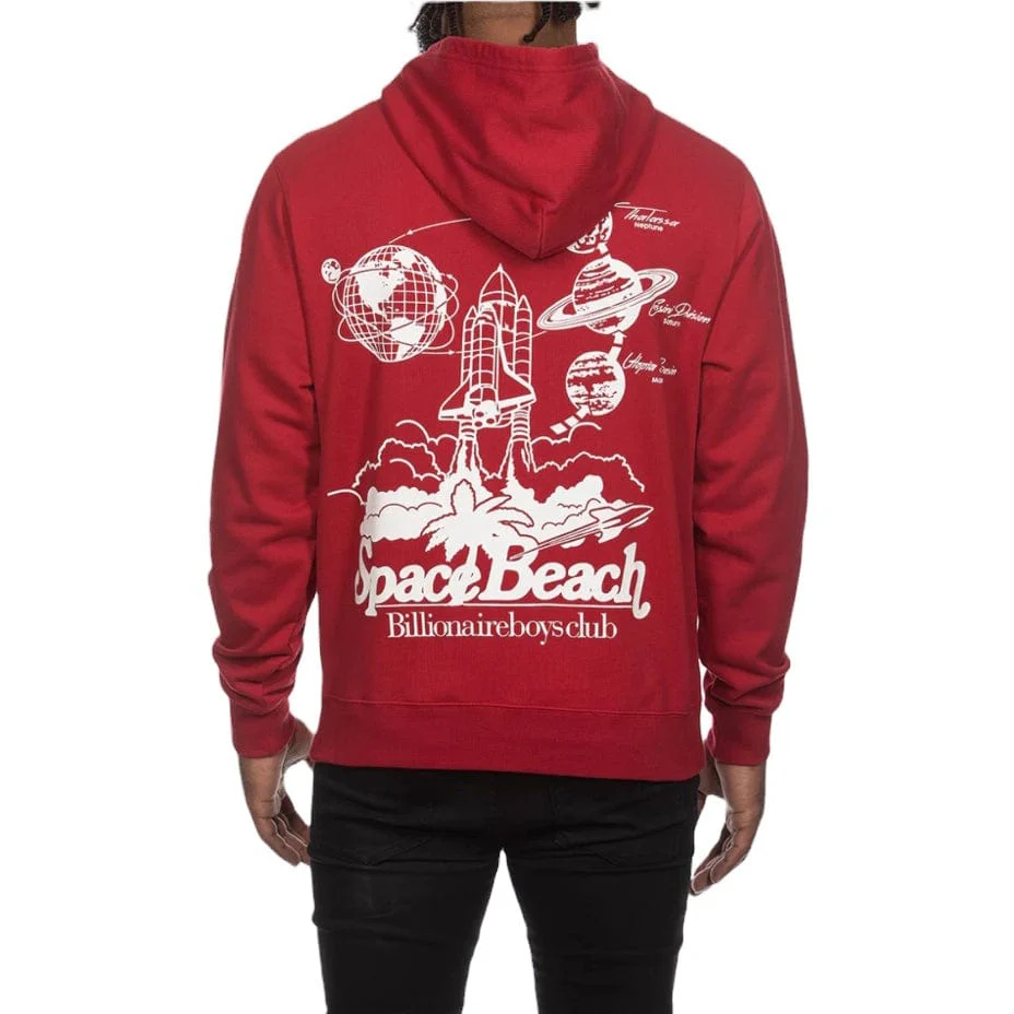 Billionaire Boys Club BB New Bora Hoodie (Chili Pepper) 841-7307 - Image 4