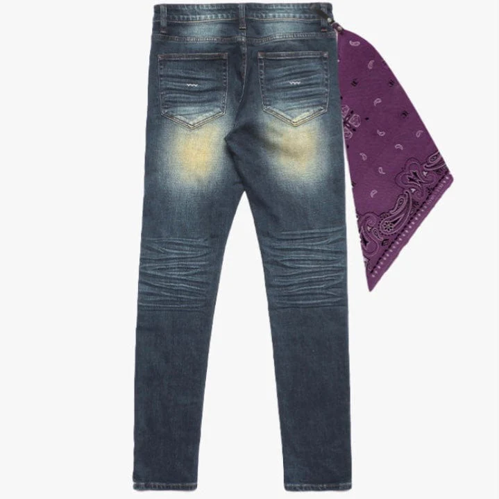 Blue Carats The Mcqueen 5-Pkt Slim-Fit Jean (Blue Burner) 211-9104 - Image 2