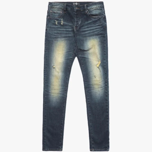 Blue Carats The Mcqueen 5-Pkt Slim-Fit Jean (Blue Burner) 211-9104 - Image 3