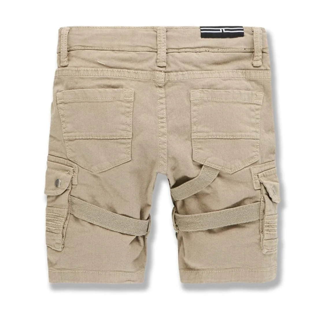 Boys Jordan Craig Cairo Cargo Shorts (Safari) 4398B - Image 2