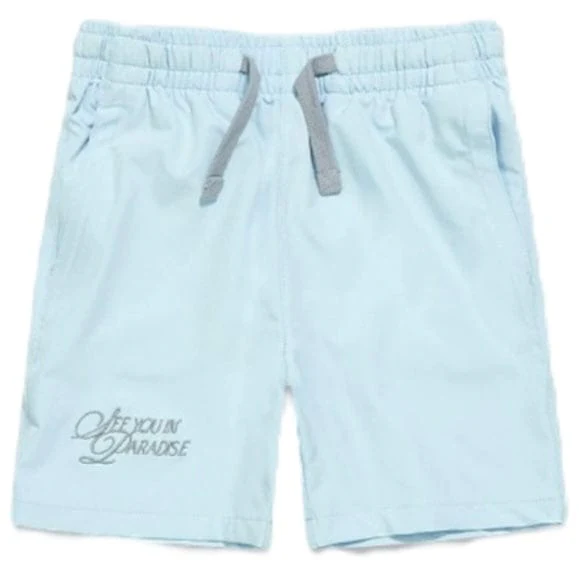 Boys Jordan Craig Oakland Mechanic Short & Shirt Set (Sky) 2061B-2061SB - Image 3