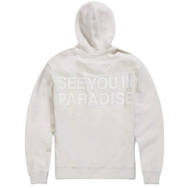 Boys Jordan Craig Paradise Tonal Pullover Hoodie (Bone) 8862HB - Image 2