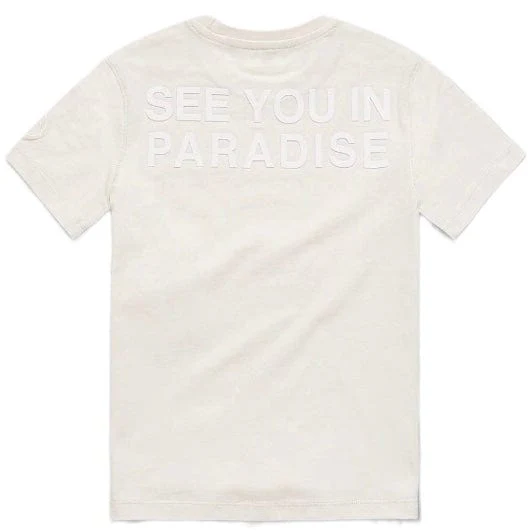 Boys Jordan Craig Paradise Tonal T-Shirt (Bone) 9151AB - Image 2