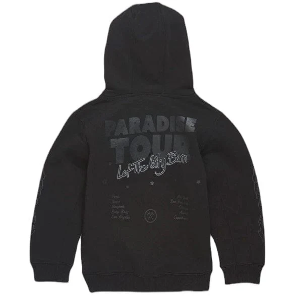 Boys Jordan Craig Paradise Tour Pullover Hoodie (Noir) 8241HB - Image 2