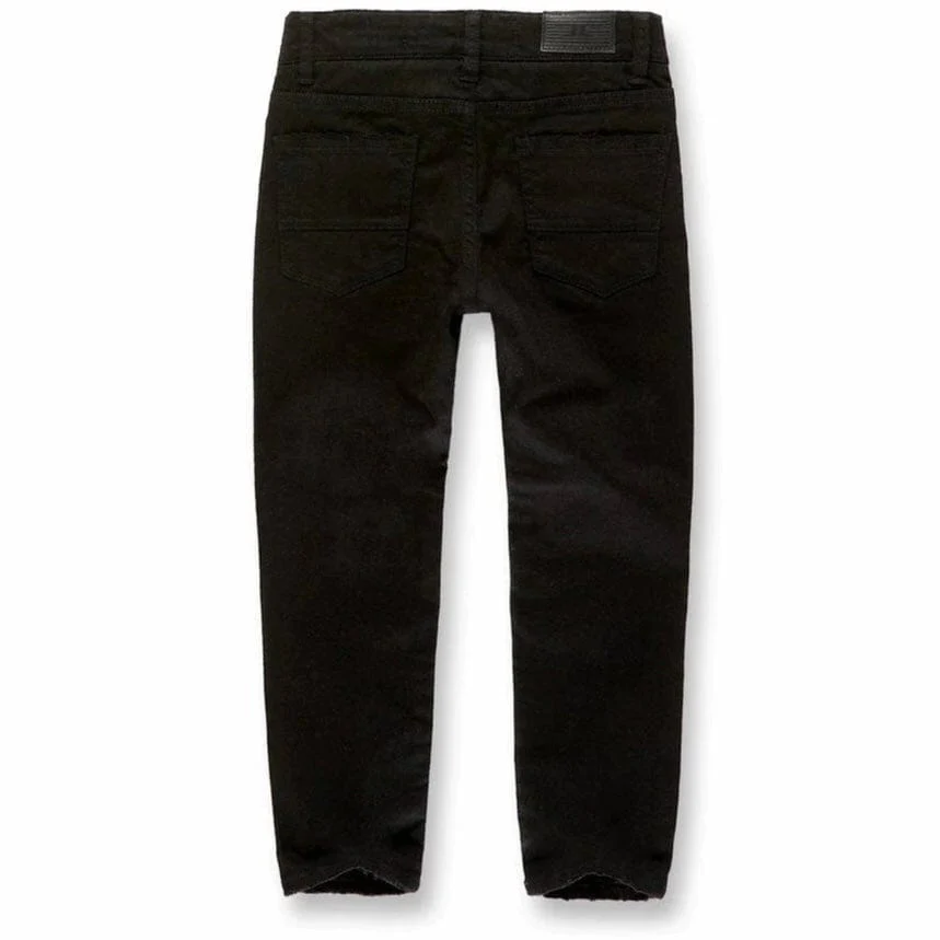 Boys Jordan Craig Sean Tribeca Twill Pants (Black) JS955RB - Image 2