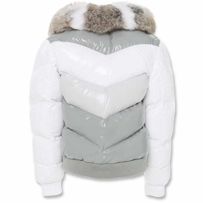 Boys Jordan Craig Sugar Hill Puffer Jacket (Arctic) 91587B - Image 3