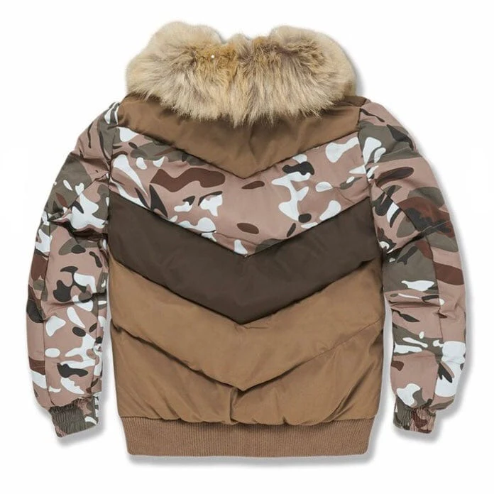 Boys Jordan Craig Sugar Hill Puffer Jacket (Scorpion Camo) 91548B - Image 2
