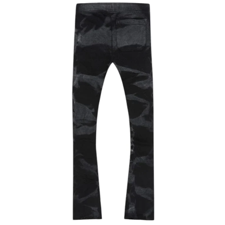 Boys Jordan Craig Surfside Stacked Sweatpants (Black) 9201LB - Image 2