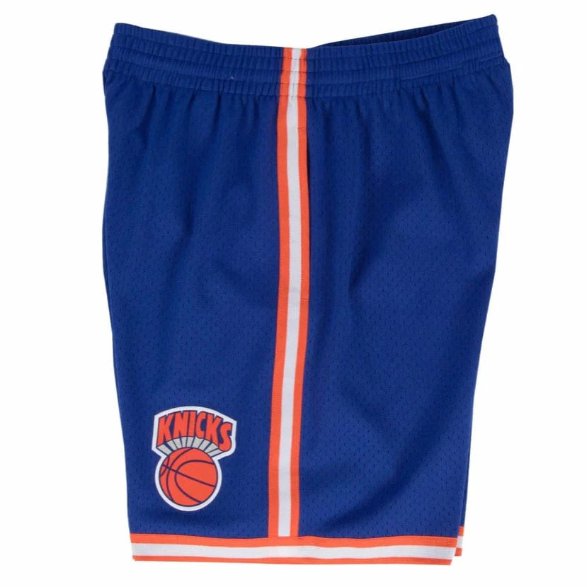 Boys Mitchell & Ness Nba New York Knicks Swingman Road Shorts (Royal) - Image 2