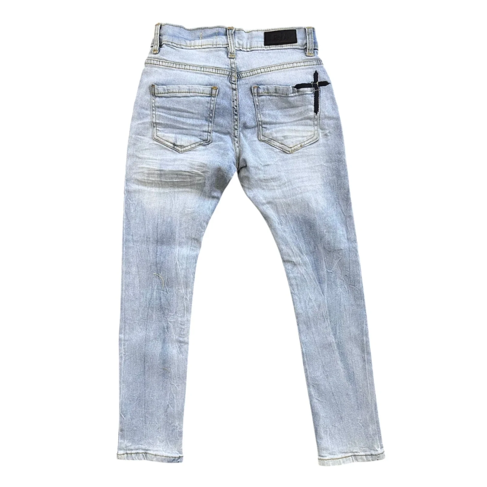 Boys RTA Anderson Denim Jean (Stormy Sky) BPVCD1182-J2278STMSK - Image 2