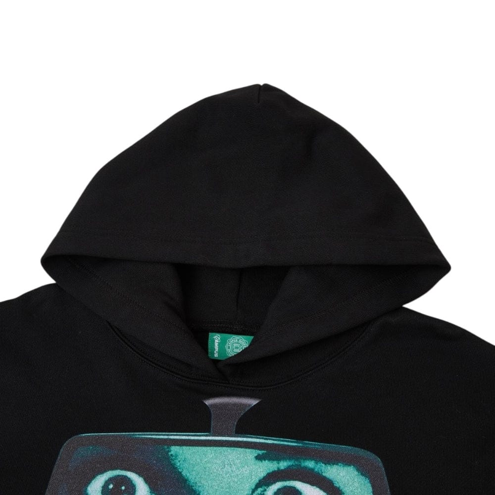 Campus Goods Rearview Horror Hoodie (Black) CG-H25-021 - Image 3