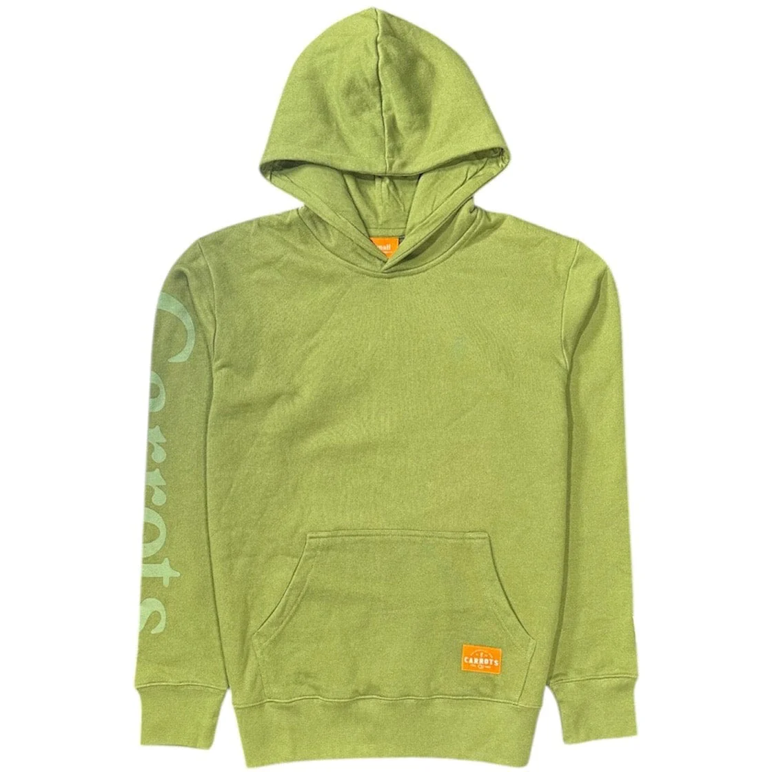 Carrots Wordmark Hooded Sweatshirt (Olive) CRT23-01-17