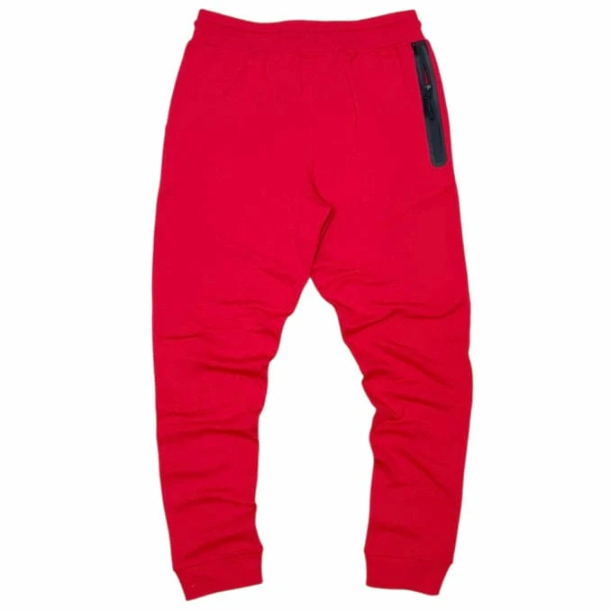 Civilized Basic Double Jersey Tech Hoodie Set (Red) CV100 - Image 2