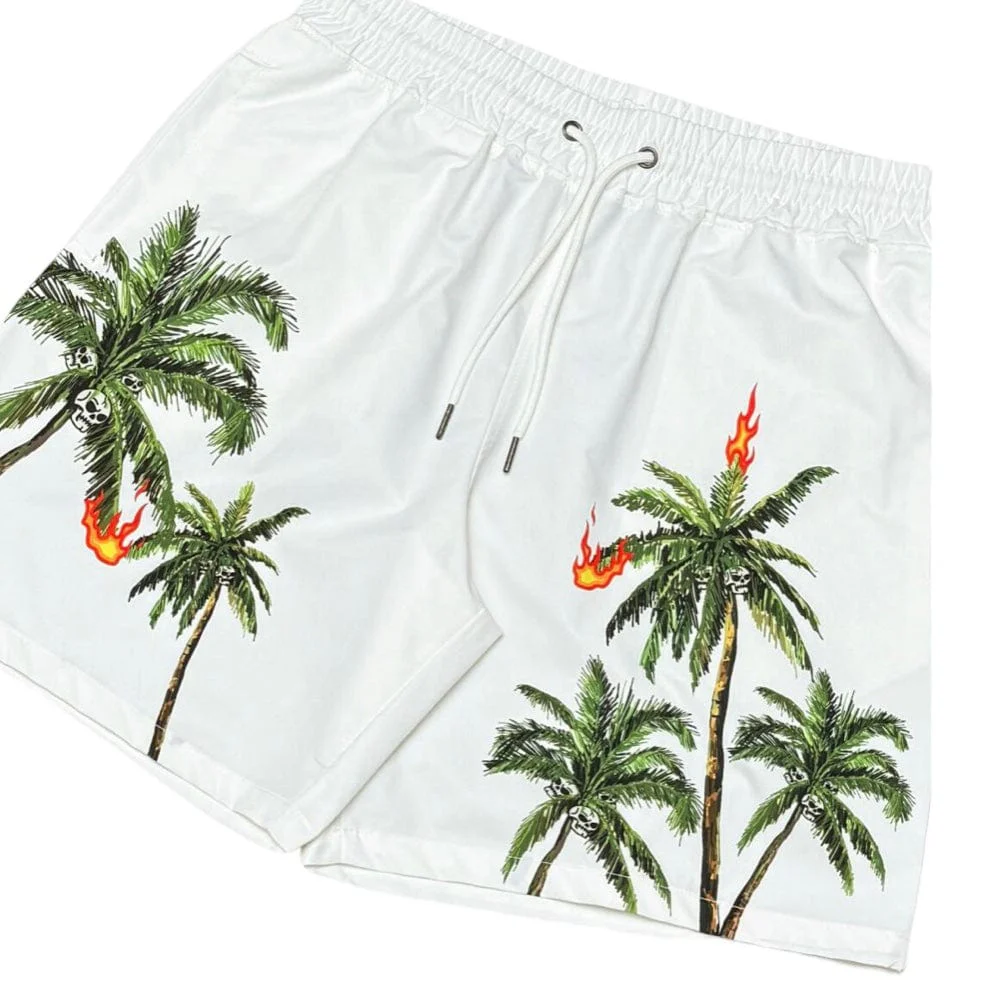 Civilized Palm Tree Button Down & Short Set (Sand) CV5737-5738 - Image 7