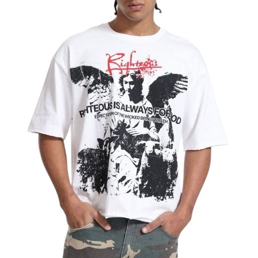 Concept La Righteous Boxy Tee (White) - Image 3