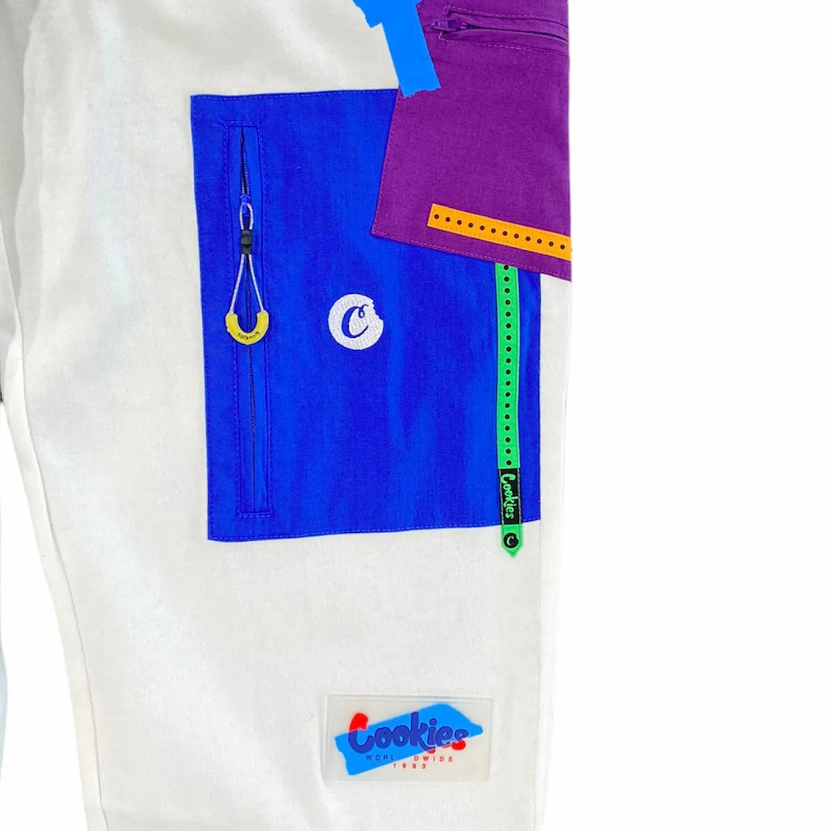 Cookies All Conditions Jogging Pants (Off White) 1553B5216 - Image 3