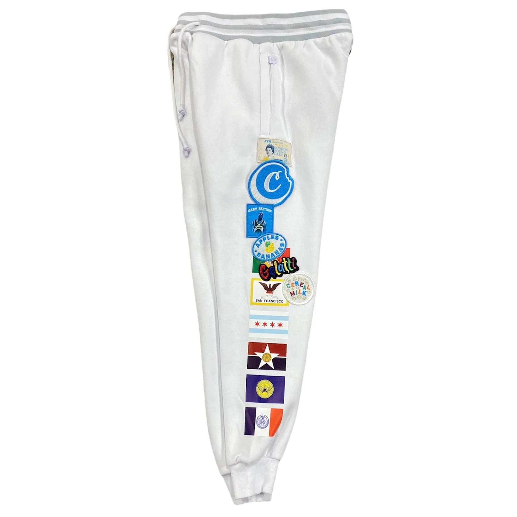 Cookies Award Tour Fleece Sweatpants (White) 1554B5288 - Image 2