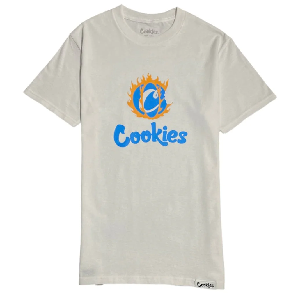 Cookies C-Fire T Shirt (White) 1558T6162