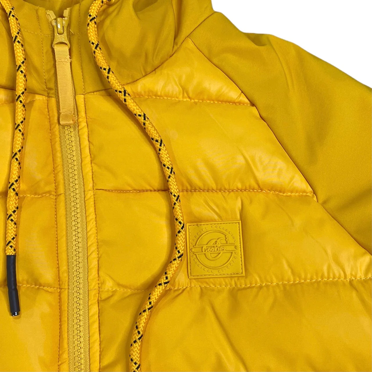 Cookies Carpe Diem Quilted Hooded Jacket (University Gold) 1554O5297 - Image 2